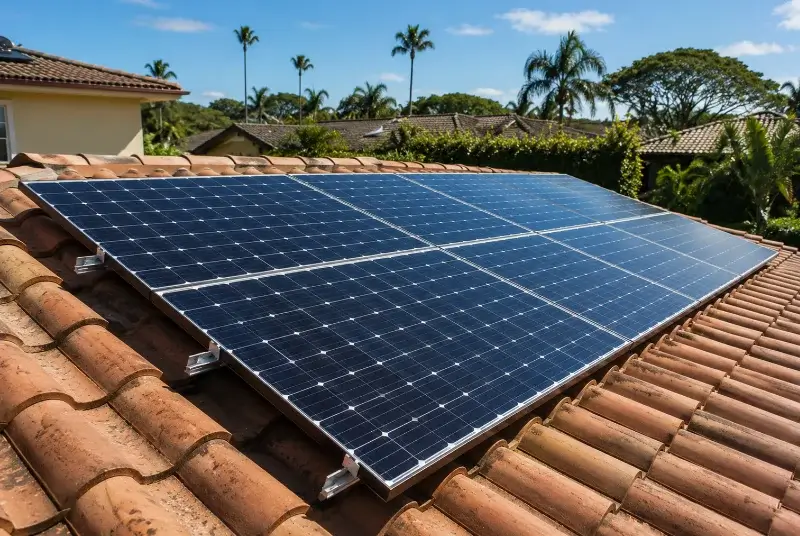 Installation de panneaux solaires à Acigné